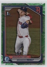 2024 Bowman Draft Chrome Lunar Glow Refractor Brandon Neely #BDC-122 6q5