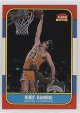 1986-87 Fleer Kurt Rambis #89 2s2