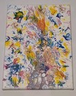 Abstract Art Original Custom Acrylic Paint Pouring Painting 9x12 Canvas Signed