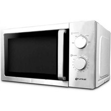 Microondas Grunkel Mwg-20inox/ 700w/ Capacidad 20l/ Funciongrill/ Plata
