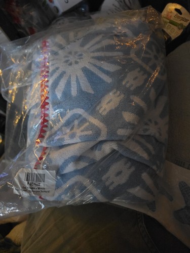 Sail To Sable X Weezie Beach Towel Sunburst Blue 38”x70” NWT 100% Cotton