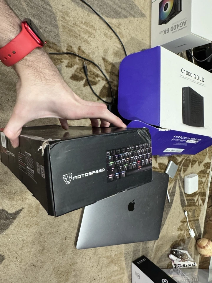 CK62 Motospeed Wired/Wireless Gaming Mechanical Keyboard Never Used was Opened - Image 2 of 4