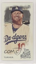 2019 Topps Allen & Ginter Mini Short Print Justin Turner #372 xz4
