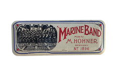 VINTAGE MARINE BAND - M. HONER - GERMANY 1896 - KEY D - Mid-Century