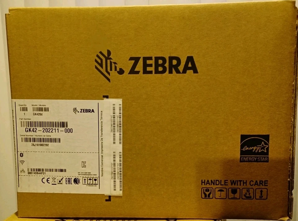 ZEBRA GX420d Direct Thermal Desktop Printer GX42-202510-000 - Image 2 of 4