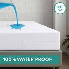 Zippered Mattress Encasement Waterproof Bed Bug Mattress Protector Cover Pad