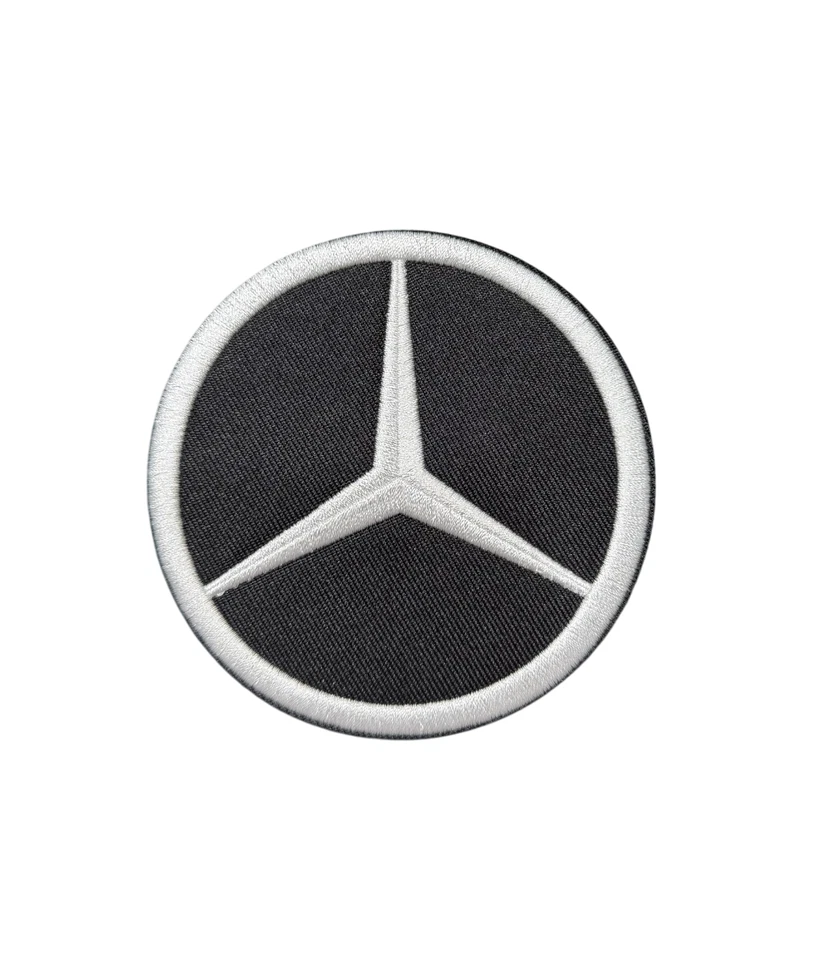 Mercedes Luxury Car F1 Auto Patch, Iron On/Sew On
