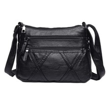 Crossbody Bags for Women Waterproof Shoulder Bag Messenger Bag Casual PU Leather