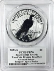 *2023 S SILVER REV PROOF PEACE DOLLAR* *PCGS PR70* *REAGAN LEGACY* NR #G4267