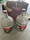 Vintage Coca-Cola One Gallon Glass Syrup Bottles Set of 2 w/ Original Box
