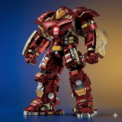 #ad PRO ROBOT BUILDER: 2653PCS Iron Hero—Realistic DIY Buster Mech Toy Set $119.59