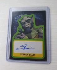 2015 Topps Star Wars: Reise zum Erwachen der Macht Steven Blum Zeb Orrelios Autogramm
