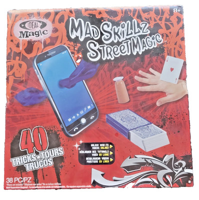 Mad Skillz Street Magic - 40 Trick Set. Ideal Magic (SEE DESCRIPTION)