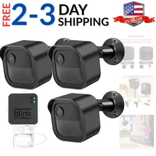 3Pack Mount for Blink Outdoor Camera, Weatherproof Protective Housing and 360...