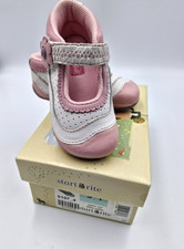 STARTRITE First Shoes Happy Tot Washable Pram Shoes 5F Infant Toddler Pink Girls