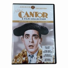 Eddie Cantor 4-Film Collection: Samuel Goldwyn Classics (DVD, WARNER, SEALED NEW