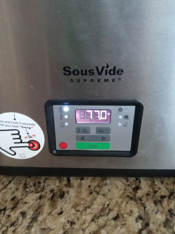 SousVide Supreme (11L) Countertop Machine Water Oven - Image 2 of 4