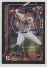 2025 Topps Chrome Black Lava Refractor 4/10 Zach Dezenzo #294 b4d