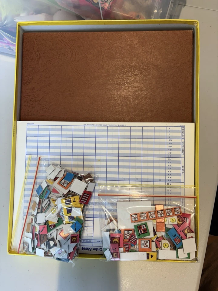 Machiavelli by Battleline  Vintage Avalon Hill   Combat Politics Game COMPLETE - image 3 of 4