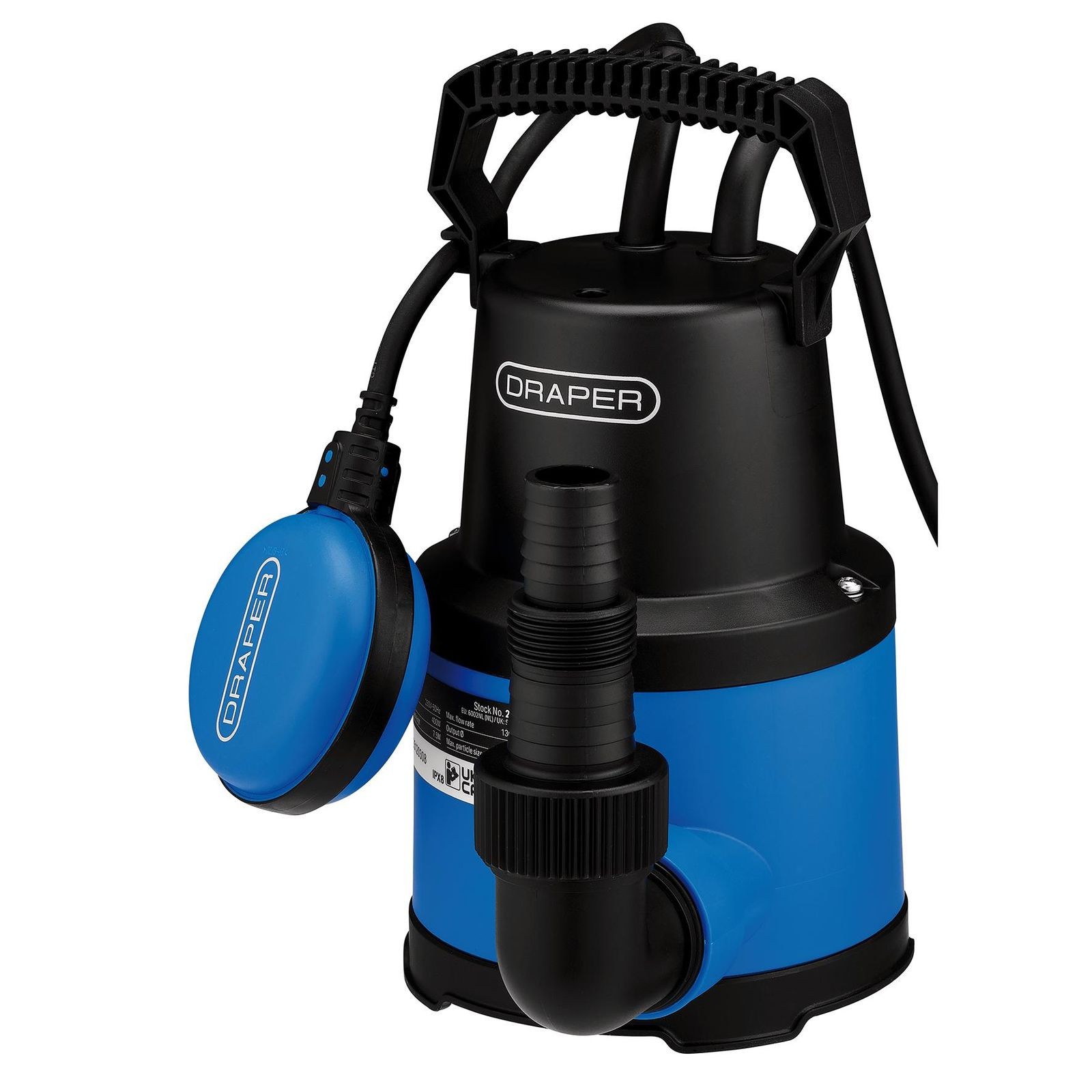 Draper SWP130 Submersible Clean Water Pump 240v - Image 3