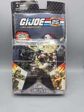 Hasbro GI Joe 25th Anniversary Comic Pack Firefly & Storm Shadow