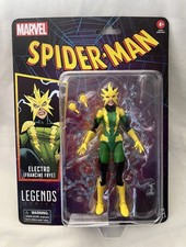 Marvel Legends Lady Electro Francine Frye Retro Cardback 6-Inch Figure Hasbro