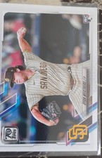 2021 Topps Ryan Weathers #335 Rookie Card. rookie card picture