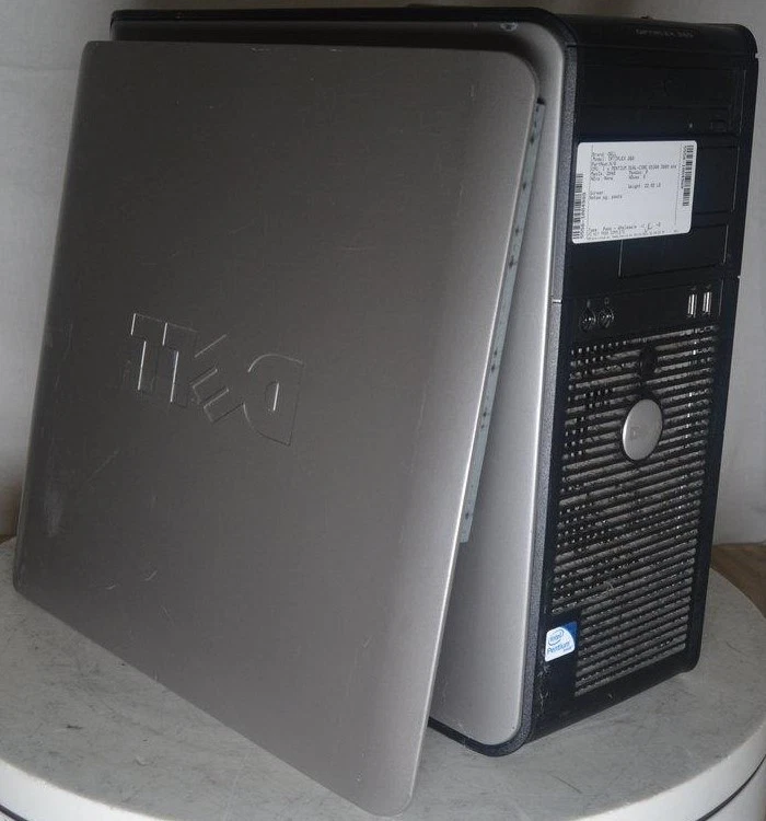 Dell Optiplex 360 DCSM1F Tower Pentium Dual-Core E5300 2.6GHz 2GB SEE NOTES - Image 2 of 4