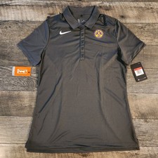 Nike LA Los Angeles Sparks Polo Shirt Womens LT Large Tall Grap Dri-Fit NWT 