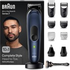 Braun All-In-One Trimmer-Set 7, 10-in-1 Multigroom, Barttrimmer, Nasenhaartrimme