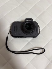 Pentax WG-1000 Camera  128GB SD Card Set, Grey, 16.35MP, FHD Video From Japan