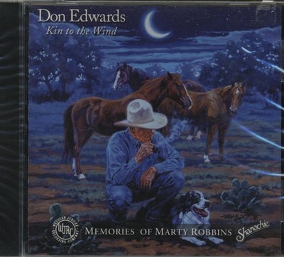 EDWARDS, Don - Kin To The Wind - Memories Of Marty Robbins (CD) - Western