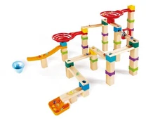 Hape Rolling Slider Building Set - Wooden Ramp Toy for Ages 3+ E8863