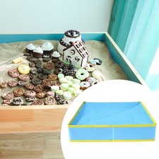 Kid Sandbox Tray Thickened Large Space Reusable Easy to Carry Portable Smooth