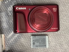 works fine Canon PowerShot SX720 HS Red 20.3MP Digital Camera 40x Zoom Wi-Fi