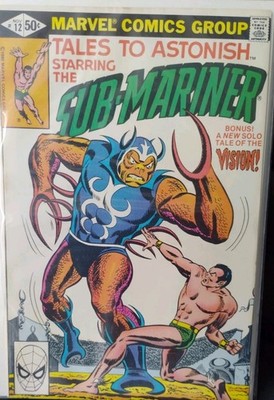 Marvel 1980 (Lot Of 4) Tales To Astonish Sub-Mariner #11-#14