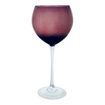 Lenox HOLIDAY GEMS AMETHYST Purple 8 7/8  Balloon Goblet Glass NEW