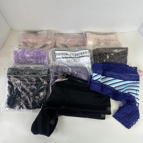 Victoria&rsquo;s Secret PINK Underwear Lot 30 Pairs + 2 Bras NWT L XL 2XL