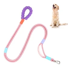 Heavy Duty Dog Leash 6 FT with Comfortable Padded Handle Highly Reflective Th...