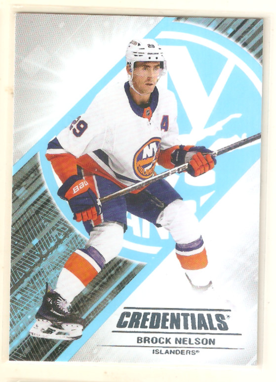 Brock Nelson 2024-25 UD Credentials Base Card #69 Islanders