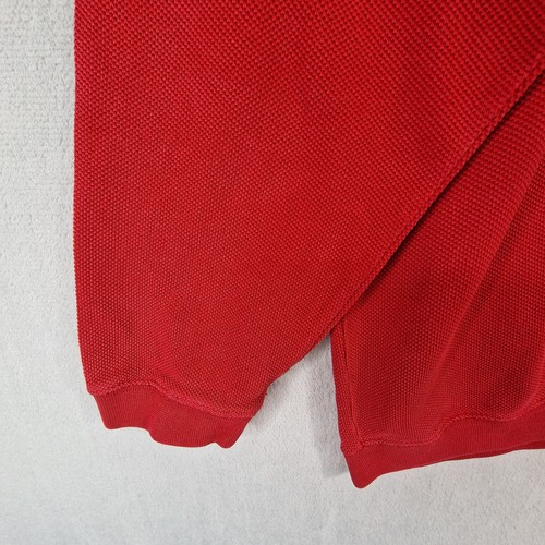 Vintage Adidas Equipment Sweatshirt Mens Large Red 90s Centre Logo Pullover - Picture 7 of 10