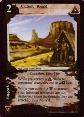 Ancient Mound - Forgotten Cities - Call of Cthulhu CCG