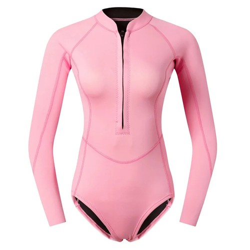 Women 2MM Neoprene Snorkeling Wetsuits Keep Warm Surfing One Piece Diving Suit - Picture 13 of 18