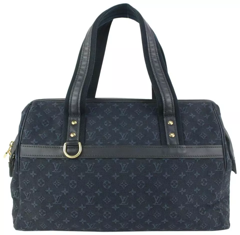 Louis Vuitton Monogram Mini Lin Josephine GM Boston Speedy