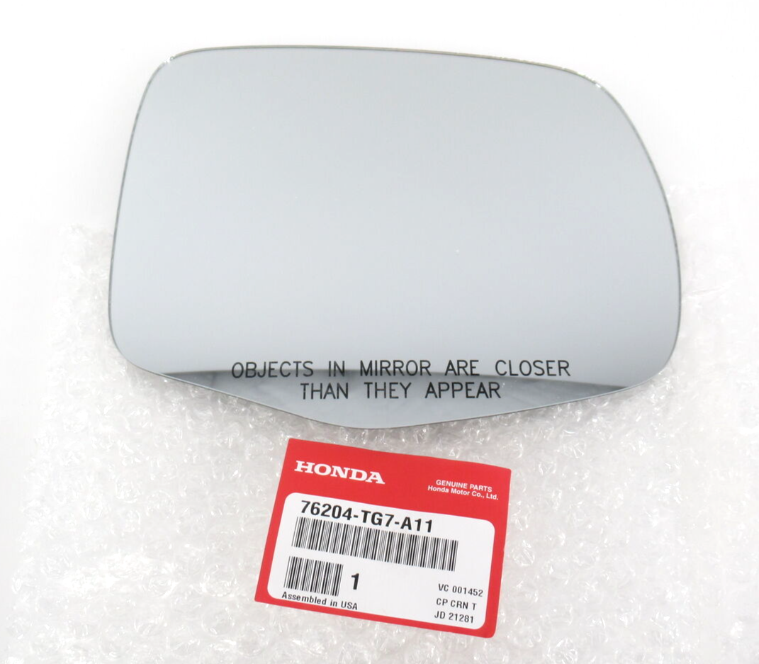 Genuine OEM Honda 76204-TG7-A11 Passenger RH Side Mirror Glass | eBay