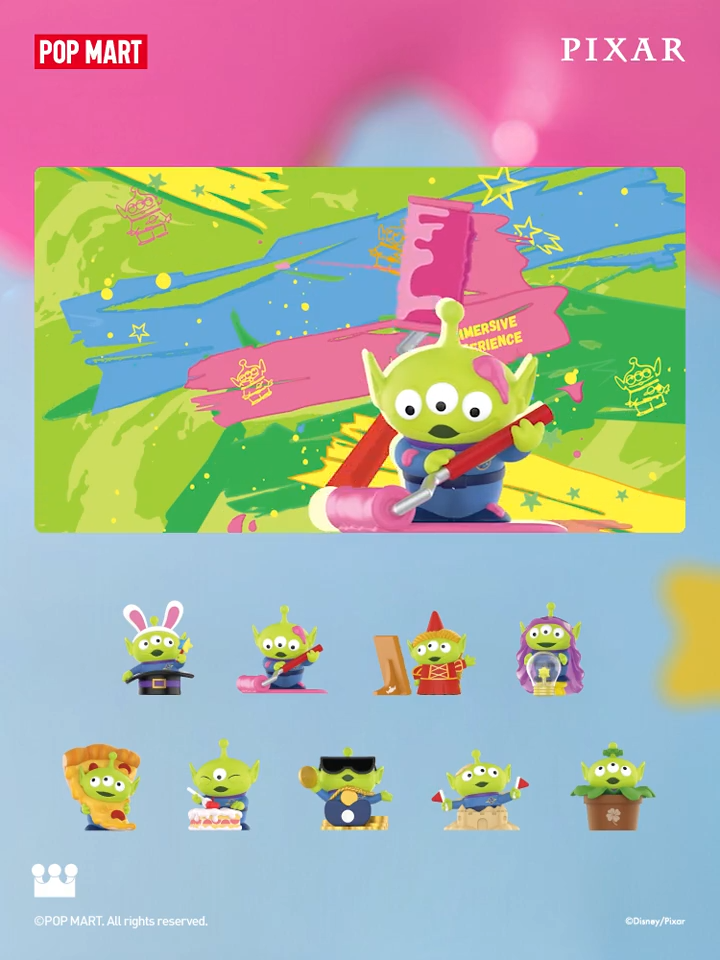 The Pizza Cosplayer- POP MART Pixar Alien Immersive Experience