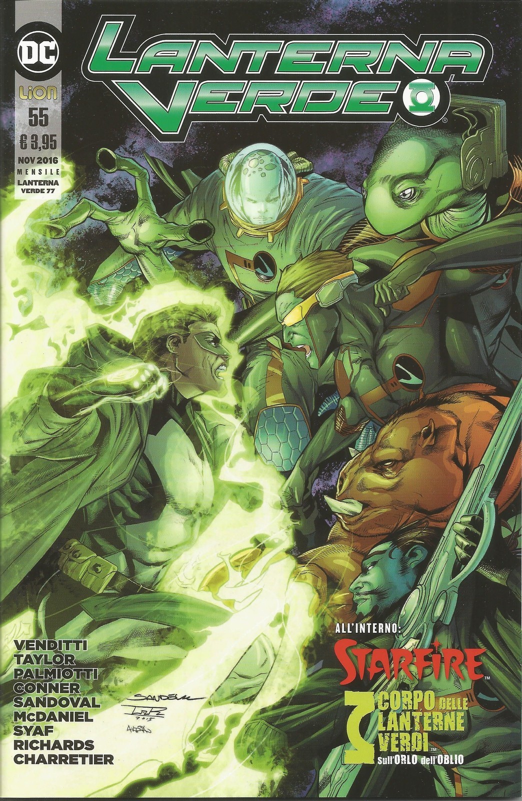 Lanterna Verde N° 55 (77) - DC Comics - RW Lion - ITALIANO NUOVO #NSF3