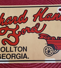 Novelty Tag Richard Haney Ford Carrollton GA Tag Plastic Plate Car Tag Bar Decor — photo 7