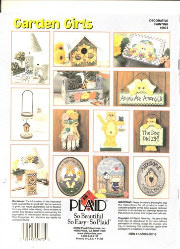 Garden Girls by Susan Kelley, Country Home by Tammy Anderson, Tole Painting - Picture 3 of 14