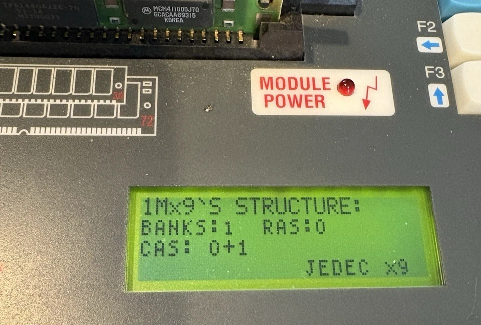 4x 1MB 30-Pin 3-Chip 70ns FPM SIMM Memory Silver RAM 4MB Vintage PC 286 386 - Image 3 of 3